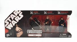 Star Wars Evolutions The Sith - Darth Maul + Count Dooku + Palpatine 3-Pack