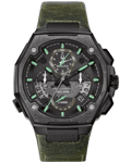 Bulova Green Mens Chronograph Watch Precisionist X Special Edition 98B355