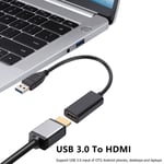 USB 3.0 To HDMI HDMI Adapter Cable Audio and Video Cable  Computer