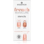 Essence French MANICURE Spidsguide til fransk manicure 60 stk.