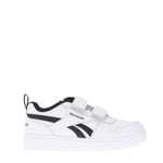 Reebok Boys Boy's Classics Childrens Royal Prime 2 Trainers in White Black - Size UK 12 Kids