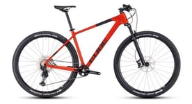 Vtt semi rigide cube reaction c 62 race shimano slx xt 12v 29   orange fire 2023