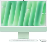 Apple 24-inch iMac with Retina 4.5K display: M4 chip with 10-core CPU and GPU, 24GB, 512GB SSD Green