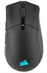 CORSAIR SABRE RGB PRO CHAMPION SERIES WIRELESS GAMING MOUSE OPTICAL- BLACK