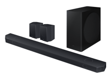 Samsung Q930D Q-Series 9.1.4ch Cinematic Soundbar with Subwoofer and Rear Speakers (2024) Black