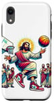 Coque pour iPhone XR Ballin with the Messiah Rejoignez la communauté Jesus Basketball