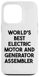 iPhone 13 Pro World's Best Electric Motor And Generator Assembler Case