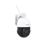 Foscam Caméra d'Extérieur Motorisée IP SD2X - Wi-FI, Dôme, PTZ, 2MP, Zoom Optique x18 - Détection de Mouvement Intelligente - Rotation Horizontale 350° et Verticale 90° - Vision Nocturne 50m - Blanc