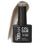 Mylee Gel Nail Polish 10ml [Birthday Suit] UV/LED Soak-Off Nail Art Manicure Pedicure for Professional, Salon & Home Use [Sheer Nudes Range] - Long Lasting & Easy to Apply