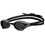 Arena Cobra Core Swipe Lunettes de Natation Unisex-Adult, Smoke-Army-Black, Taille Unique