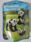 PLAYMOBIL Famille de pandas réf 6652 dès 4 ans