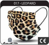 Munskydd Mask 2.0 Tvättbart Leopard