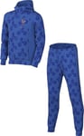 Nike France Tracksuit Fff Unsw Ply Wvn Ovly Trk Suit, Royal Blue/Royal Blue/Club Gold, FJ7408-463, XL