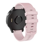 Isabake Watch Strap for Garmin Vivoactive 4 /Active/Samsung Galaxy Watch 46mm/Gear S3 Frontier/Classic Quick Release Silicone Watch Band (Pink)