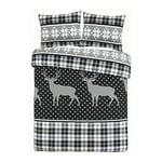 Day Dream Flanel Housses de Couette, Coton, Multicolore, 200 x 200/220 cm