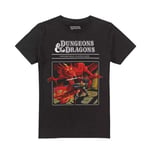 Dungeons & Dragons Mens Original Dragon T-Shirt - XXL