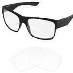 NEW HARD COATED ANTI REFLECTIVE CLEAR LENS FOR OAKLEY TWO FACE SUNGLASSES