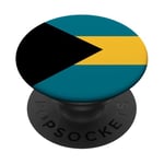 Drapeau des Bahamas des Bahamas PopSockets PopGrip Interchangeable