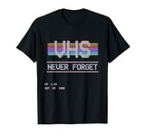 Never Forget VHS VCR Tape Retro Vintage 80s 90s T-Shirt