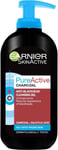 Garnier Pure Active Anti-Blackhead Charcoal Cleansing Gel Wash, Enriched with m
