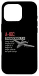 Coque pour iPhone 16 Pro Avion américain A-10C Thunderbolt II