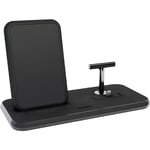 ZENS Chargeur à induction 2000 mA Aluminium Series Stand Wireless Charger +