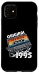 Coque pour iPhone 11 Cadeau du 30e anniversaire Homme Février 1995 Cassette