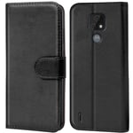 Protective Cover for Motorola Moto E7 Mobile Flip Case Book Slim Etui