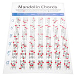 Mandolin Chord Notes Mandolin Fret Board Chart Musical Instruments Accessories