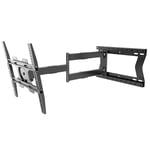 Nanook 2080 Long arm TV Wall Mount for 32-75 inch screens, Extra long extension up to 32 inch, Heavy-Duty TV Mount Holds up to 132 lbs, Full-Motion, Swivels up to 180°, Max. VESA 400x400