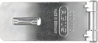 ABUS Hasp 200/115 - Padlock Device - for Hinged Doors - 01620 - ABUS Security Level 2 - Silver