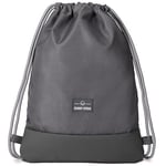 Johnny Urban Sac à Cordon Homme & Femme Gris - Blake - Sac de Gym pour Sport, Voyage, Piscine, Plage - Sac a Dos Fille et Garcon pour Ecole - Sacoche Leger et Grand - Hydrofuge