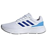 adidas Men's Galaxy 6 Shoes Sneaker, Cloud White/Blue Burst/Semi Spark, 10.5 UK