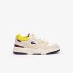 Lacoste Sneakers Lineshot femme en cuir Taille 40 Blanc/jaune