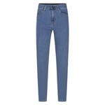 Jean FEMME Levi's® 724 High Rise Straight coton bleu délavé