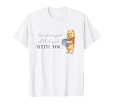 Disney 100 Anniversary Winnie the Pooh D100 Quote With You T-Shirt