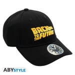 Casquette - Retour Vers Le Futur - Logo Retour Vers Le Futur - Black