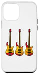 Coque pour iPhone 12 mini Guitare basse drapeau espagnol bassiste musicien Espagne