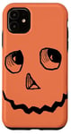 Coque pour iPhone 11 Jack Pumpkinhead Tête de lanterne géante pour Halloween