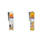 Sika - SikaSeal-110 Menuiserie & Vitrage, Anthracite, Mastic Silicone Neutre Professionnel & lex 11 FC Purform Gris Béton, Mastic, joint et collage multi-usages, mastic-colle multi-supports