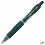 Penna Roller Pilot G-2 XS Indragbar Svart 0,4 mm (12 antal)