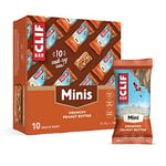 Clif Bars Minis - Snack Bar - Crunchy Peanut Butter - Plant Based Protein - 10 x 28 g