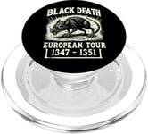 Black Death European Tour Plague Rat Histoire médiévale PopSockets PopGrip pour MagSafe