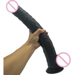 AUCUNE Sextoy,AMABOOM 43*5CM Super Long énorme gode ventouse pénis réaliste grande bite Sex Toy pour femme géant gros souple godes de