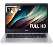 ACER 314 14" Refurbished Chromebook - MediaTek MT8183C, 128 GB eMMC, Silver (Very Good Condition), Silver/Grey