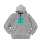 DC Shoes Star - Sweat-shirt à Capuche - Uni - Coton - Garçon - Gris (Hgrey/Columbia) - L