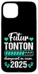 Coque pour iPhone 15 Plus Futur Tonton 2025 Humour Annonce Naissance Grossesse Cadeau