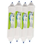 4x Samsung Da29-10105J Hafex Exp External Frige Water Filter Aqualogis AL-QC10