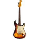 CS Stratocaster 63 Time Machine Super Heavy Relic Super Faded Aged 3-color Sunburst