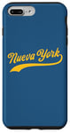 Coque pour iPhone 7 Plus/8 Plus Design de style baseball Nueva York (New York en espagnol)